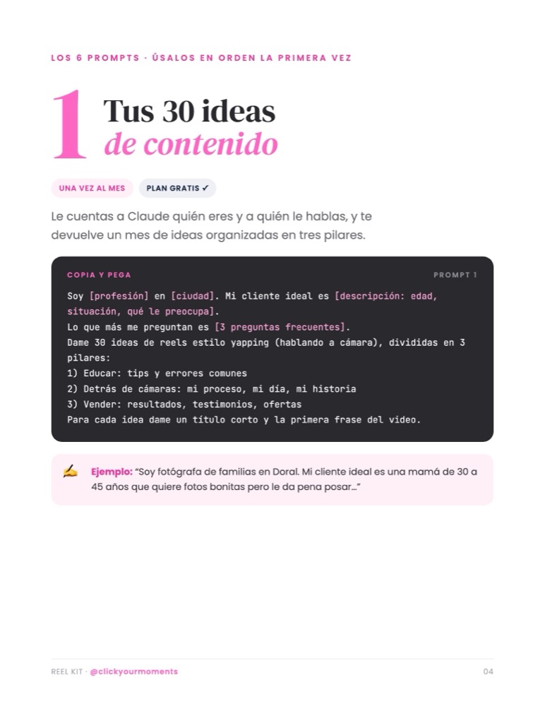 Página del prompt 1